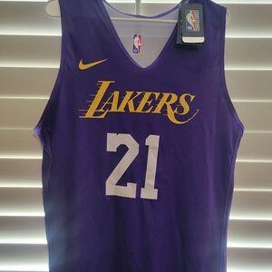 Nike Lakers Purple Jersey